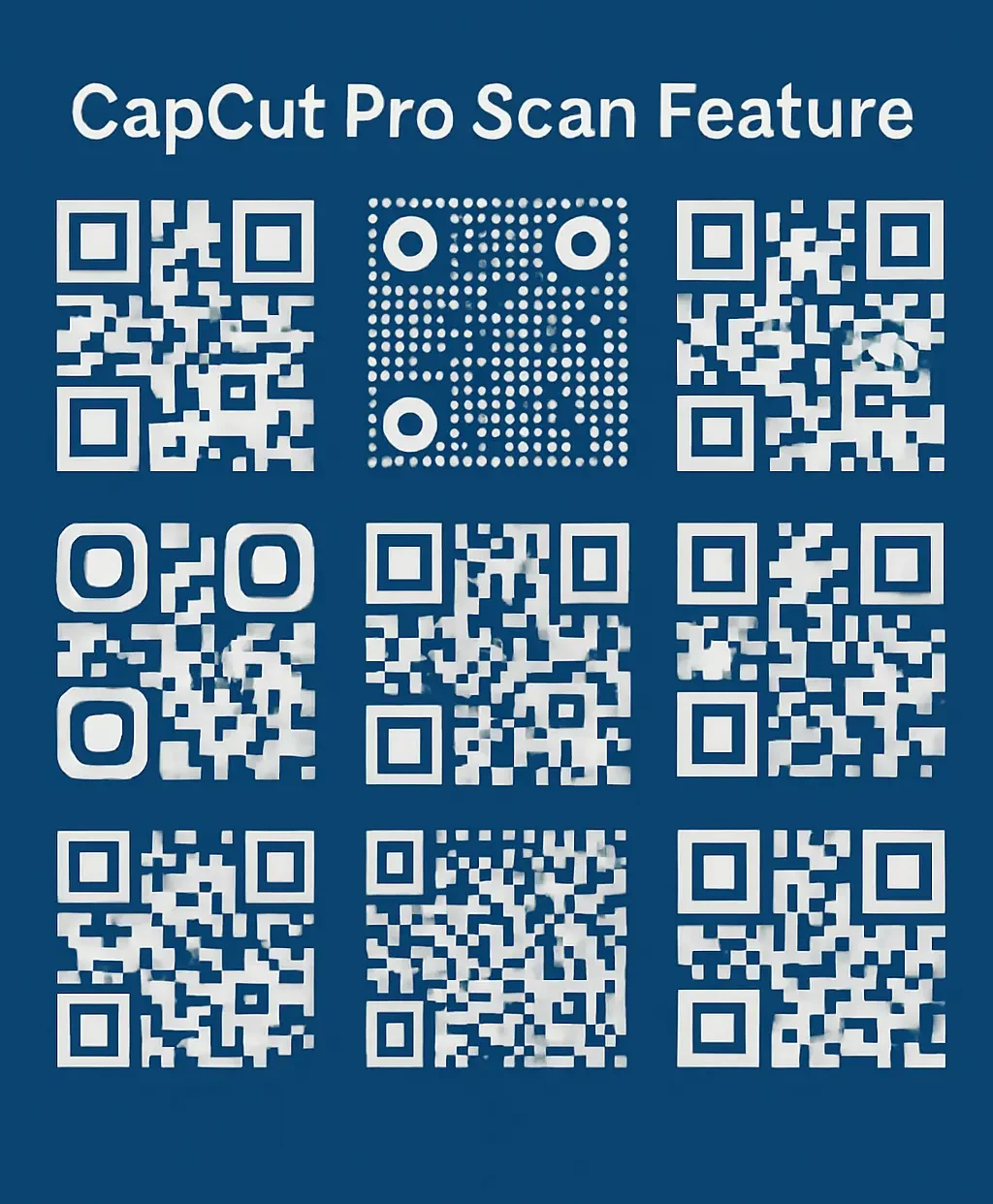 CapCut Pro Scan Feature