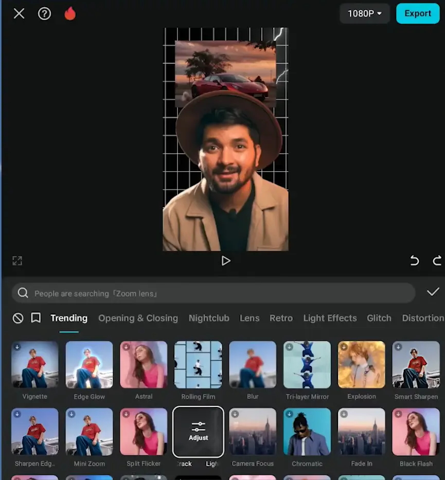 Capcut Effects and Transition