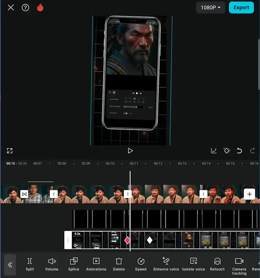 Capcut Pro apk Keyframe Animation